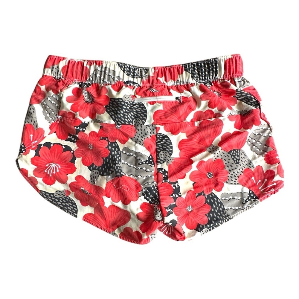The North Face Red and Black Athletic Shorts - Picture 2 of 6